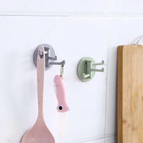 Móc dán tường - Móc treo đa năng 3 móc 3 chấu 101256