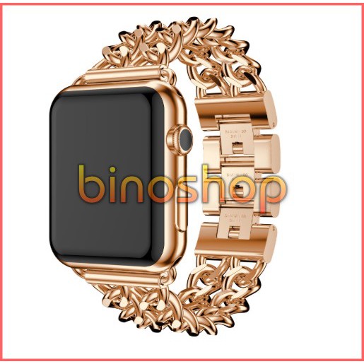 Dây đồng hồ kim loại Xoắn Apple watch - Dây thép xoắn Apple watch