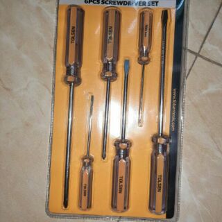 BỘ TÔ VÍT 6 CHIẾC TOLSEN