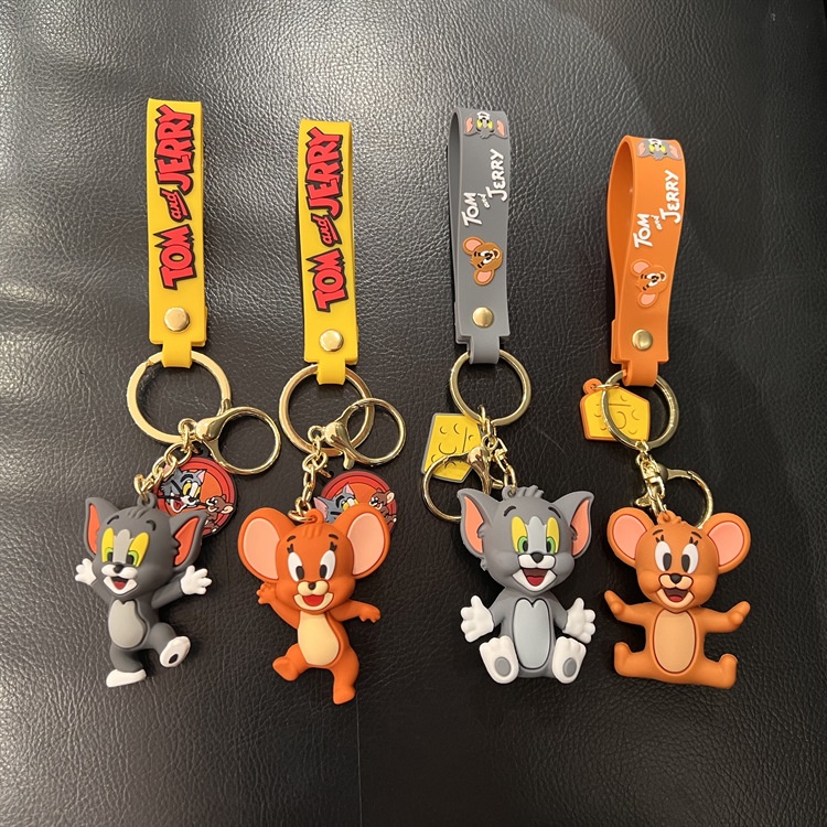 Móc Khóa Hình Hoạt Hình Tom Và Jerry Dễ Thương