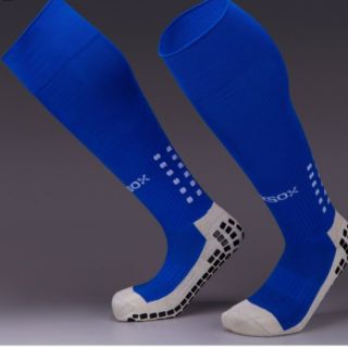 Vớ dài chống trượt màu xanh bích