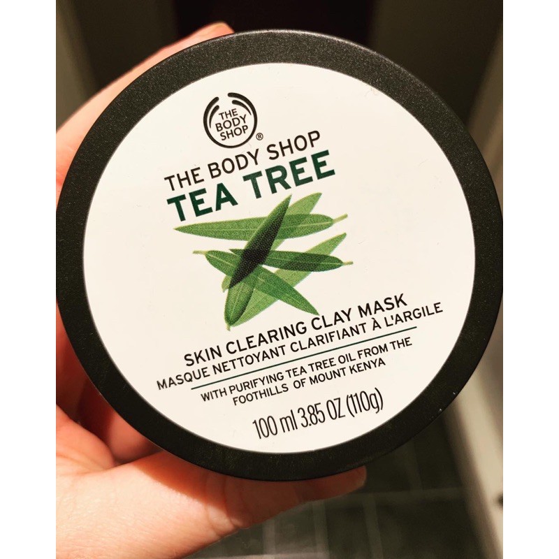 [DATE 2023] Mặt nạ The Body Shop Tea Tree Skin Clearing Clay mask 100ml