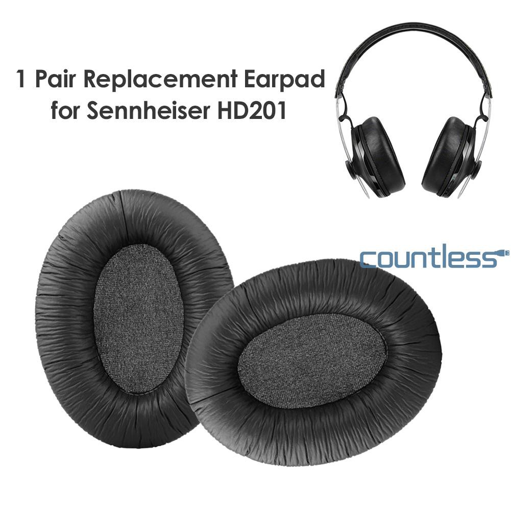 1 Cặp Đệm Tai Nghe Thay Thế Cho Sennheiser Hd201 Hd180 Hd201s