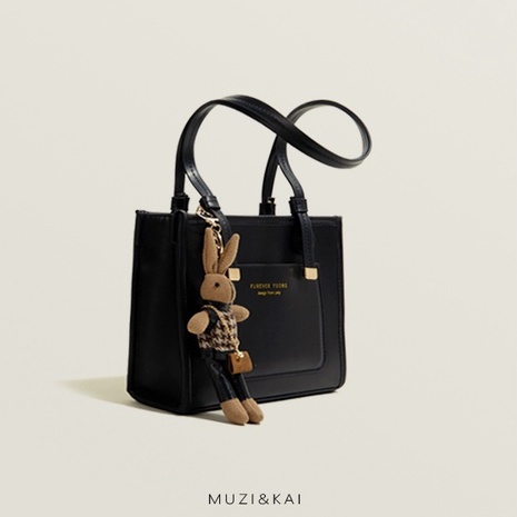 🌸Hàng Order🌸 Túi Xách Muzi&kai Chính Hãng Da Trơn Quai Da Đeo Kèm Gấu Trang Trí Sang Chảnh Nữ Tính 🌸 Quảng Châu