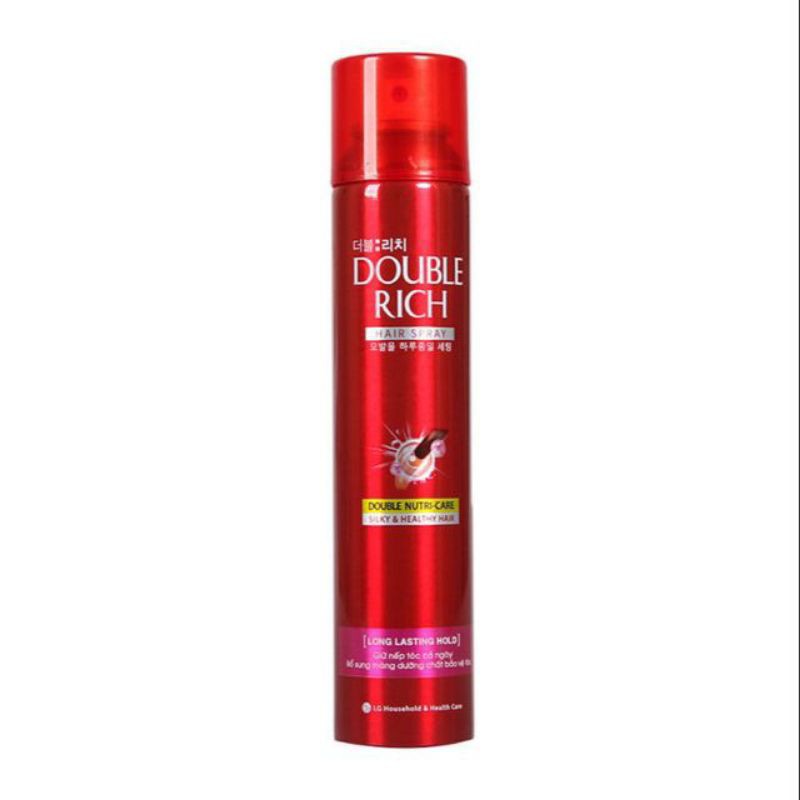 Gôm Xịt Tóc Tạo Kiểu, Giữ Nếp DOUBLE RICH