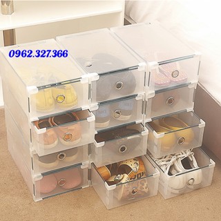 Combo 5 hộp đựng giày nam