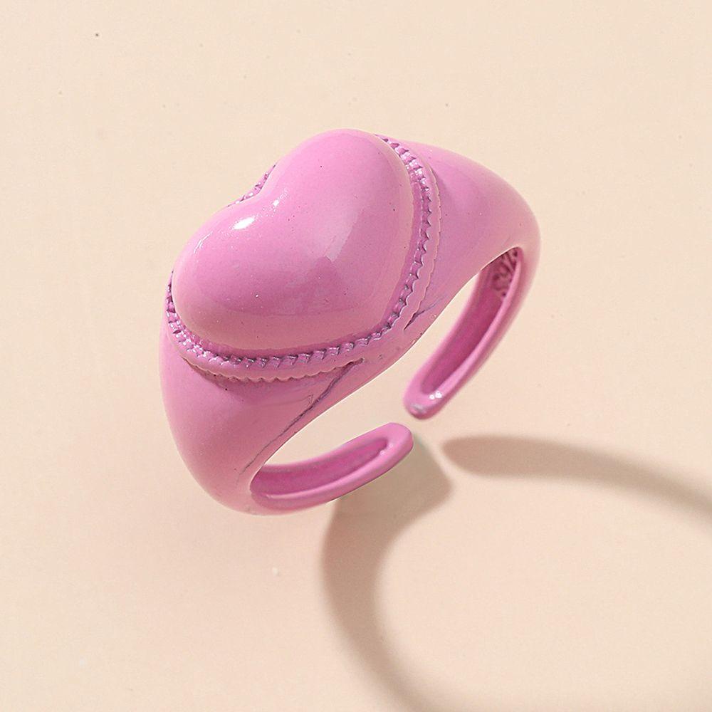 Bộ Nhẫn Hở Hình Rắn Bằng Hợp Kim Dễ Thương Có Thể Điều Chỉnh Phong Cách Hip Hop Cho Nữ