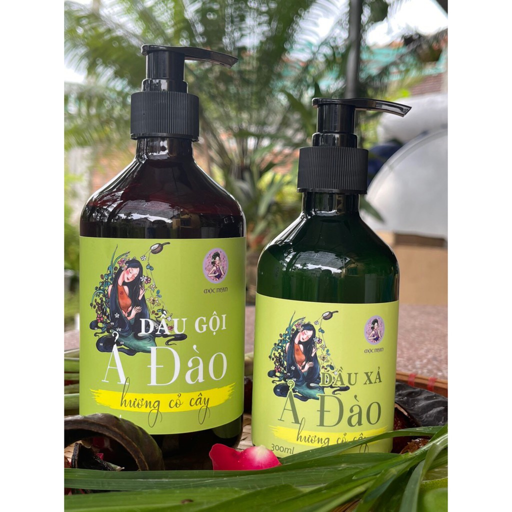 Dầu gội thảo dược Cỏ Cây Mộc Nhan Natural 100% nguyên liệu từ thiên nhiên an toàn và thân thiện với môi trường