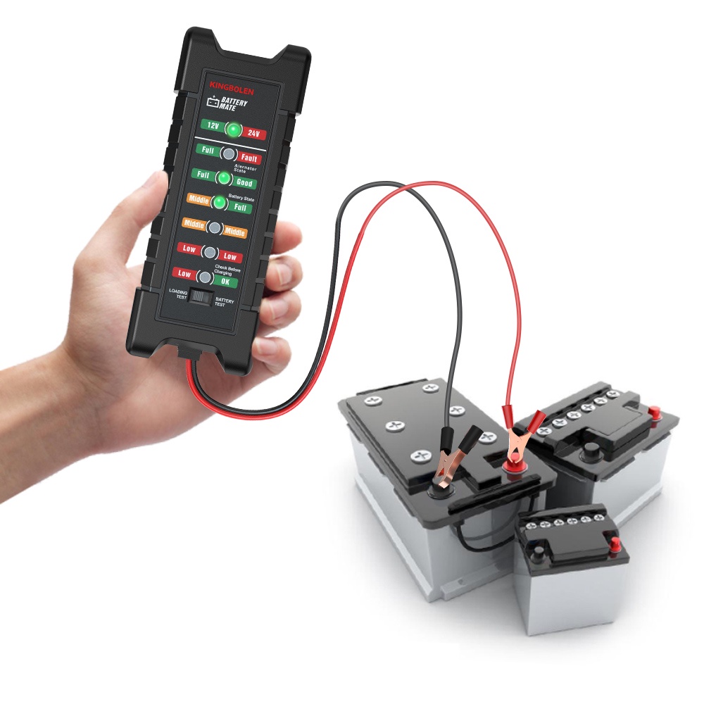Thiết Bị Kiểm Tra Ắc Quy Xe Hơi BM310 6 LED BM320 Ediag BM410 12V 24V