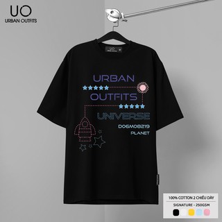 [SIGNATURE FULL BOX] Áo Thun Tay Lỡ Nam Nữ Form Rộng ATO46 URBAN OUTFITS In UNIVERSE DO6M Planet 100 Cotton Local Brand