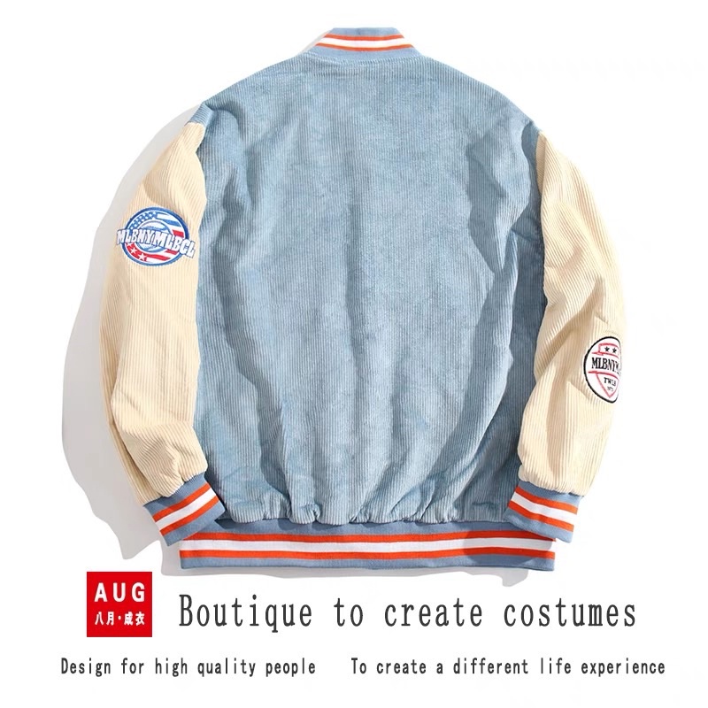 Áo Khoác MLBNY Jacket Nỉ Tăm - Chính Hãng