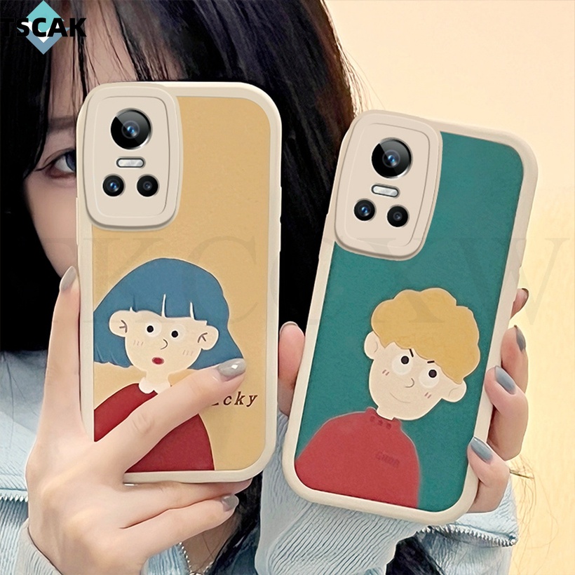 Ốp Điện Thoại Silicon Họa Tiết Hoạt Hình Cho Realme 7 2 9 Pro V25 Q5 XT X2 Q3 Pro Carnival GT Neo3 2T GT Master Edition
