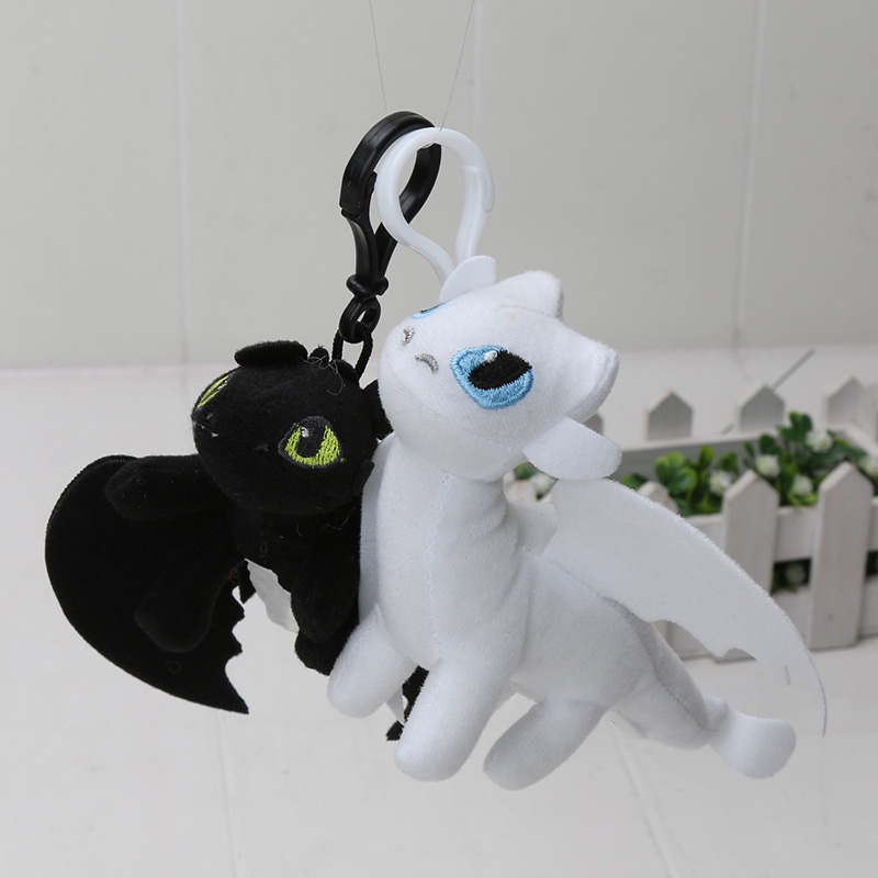 Móc khóa thú nhồi bông hình nhân vật hoạt hình How to Train Your Dragon dễ thương cỡ 15cm