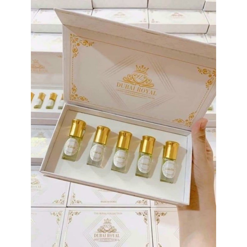 SET TINH DẦU NƯỚC HOA DUBAI 5 MÙI HOT NHẤT | BigBuy360 - bigbuy360.vn