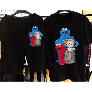 Set bộ thể thao KAWS đen có bigsize