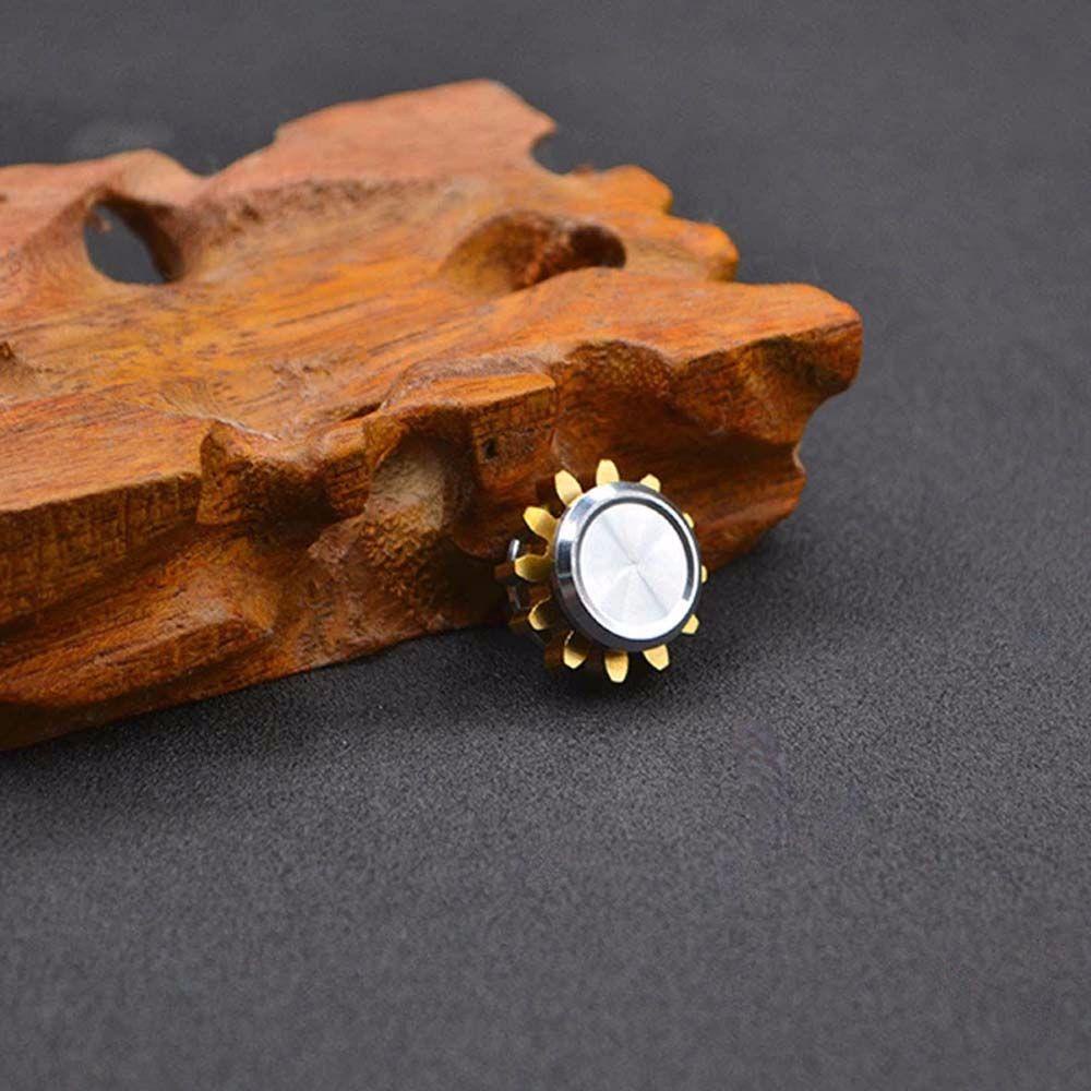 Con Quay Đồ Chơi Spinner Mini BằNg Kim LoạI MàU Đen / BạC