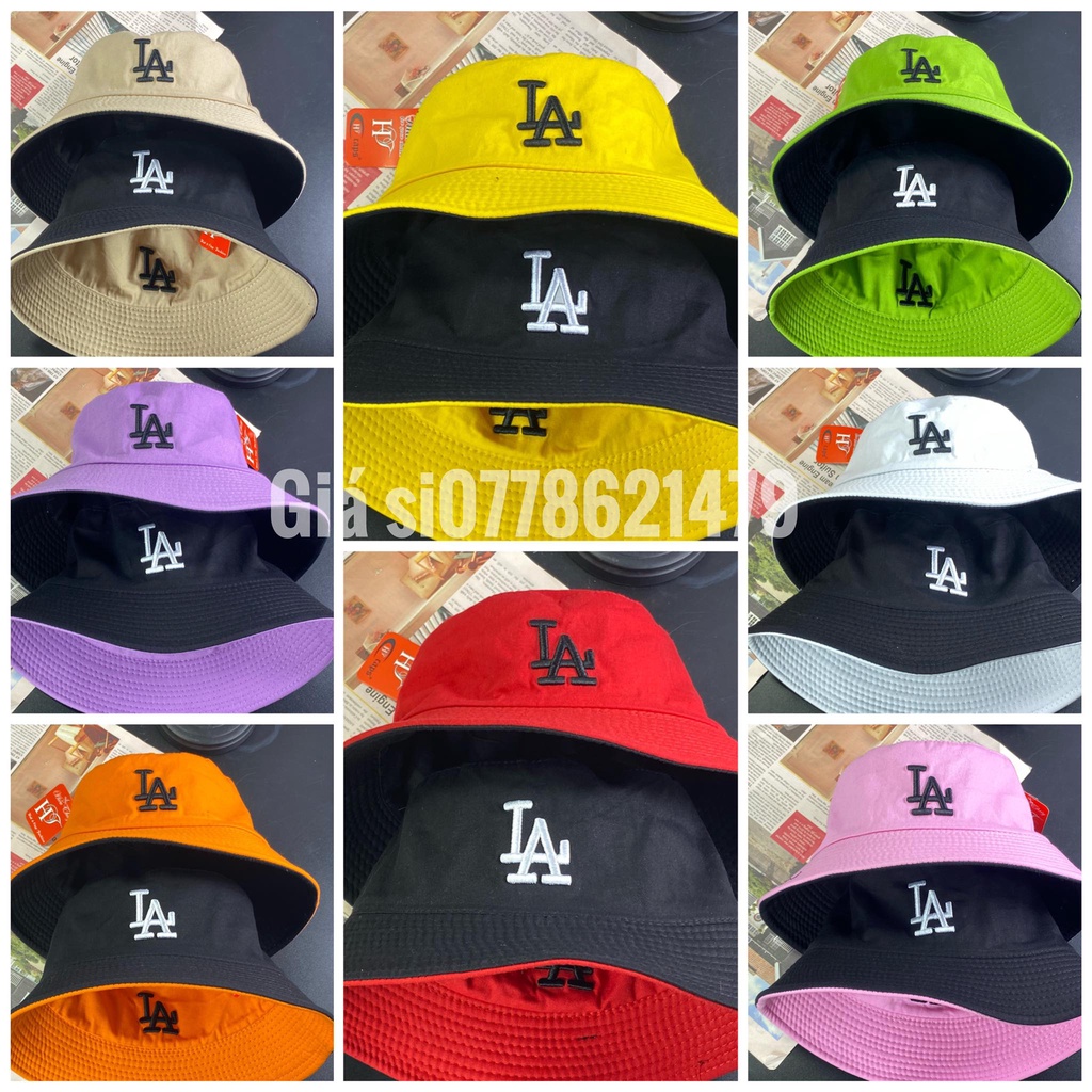 MŨ BUCKET 2 MẶT ADD - NÓN VÀNH NAM NỮ 2 LỚP HIÊU.