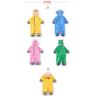 (Sẵn hàng size M hồng) Áo mưa trẻ em