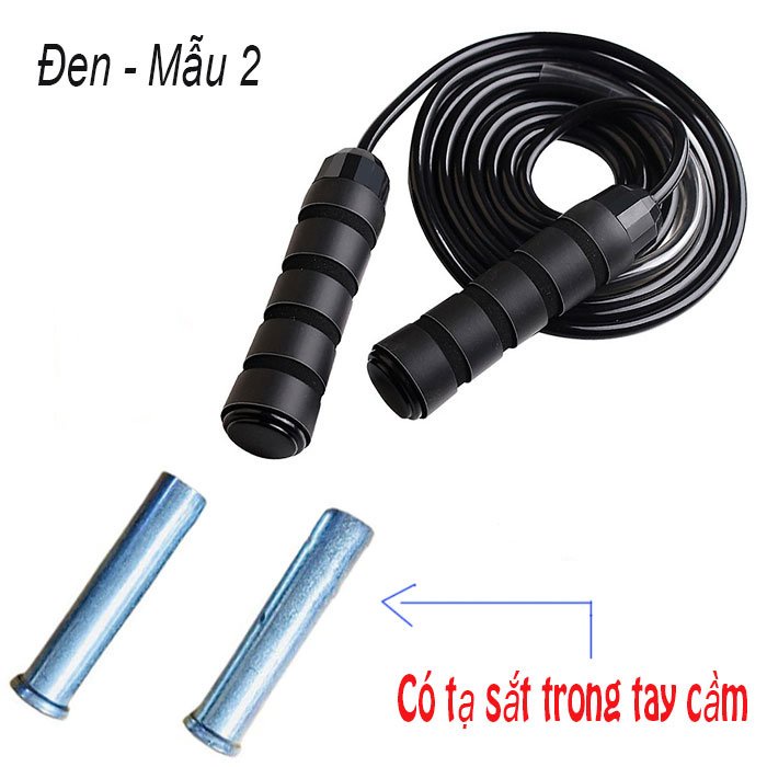 Dây nhảy tập thể dục thể thao dây lõi thép nhiều màu  2,7m TT 9004