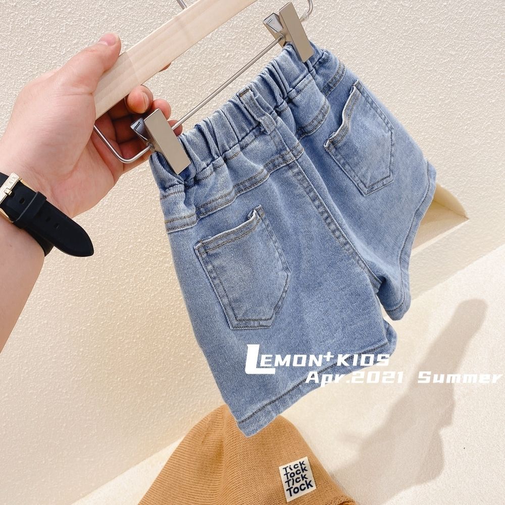[Babycat] Hàng Có Sẵn Quần Jean Ngắn Phong Cách Hàn Quốc Nhật Bản Hàn Quốc Thời Trang Mùa Hè Kiểu Mới Dành Cho Bé Gái 2022
