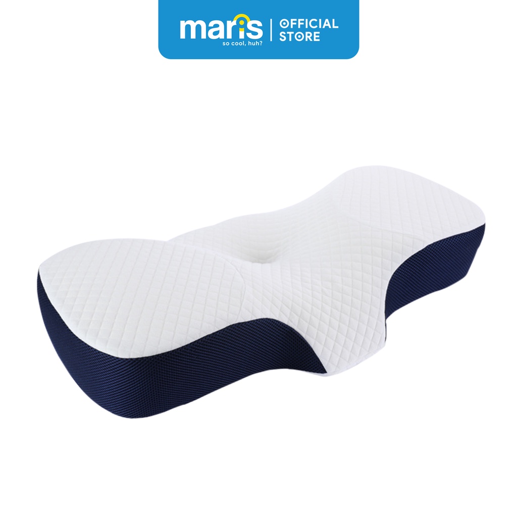 Gối Ngủ Memory Foam Cao Cấp Maris MR-709, chống đau mỏi vai gáy, đau đốt sống cổ giúp bạn ngủ nhanh và ngon hơn