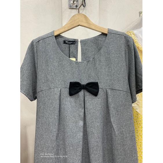 Đầm bầu công sở bigsize hàng thiết kế cao cấp vải mềm mát mùa hè độ dày vừa phải không nhăn