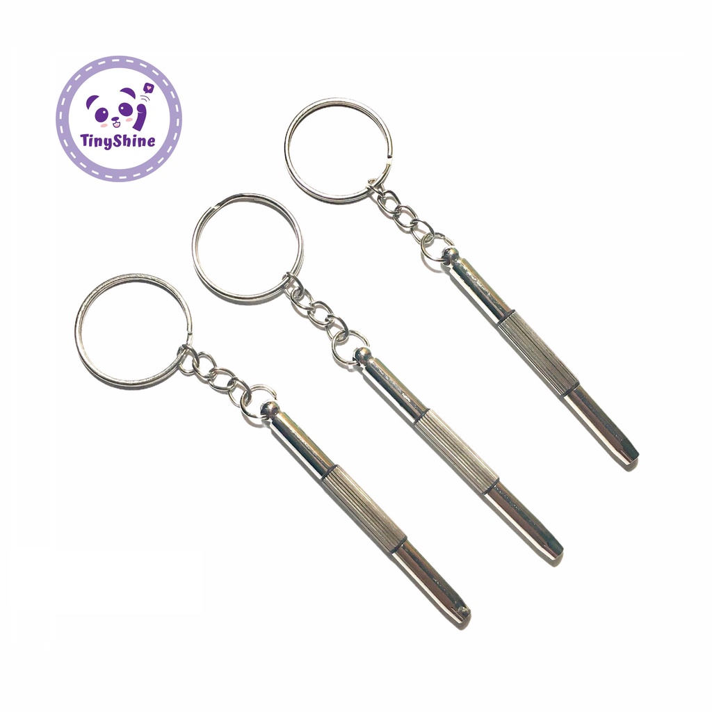 Tua Vít Vặn Mini 4 Trong 1 Chất Liệu Vỏ Nhôm Dày Tiện Lợi
