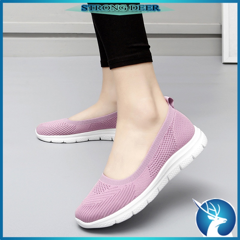 Giày Búp Bê Đế Bệt Mũi Tròn Thoải Mái Cho Nữ Cỡ 2023: 35-43