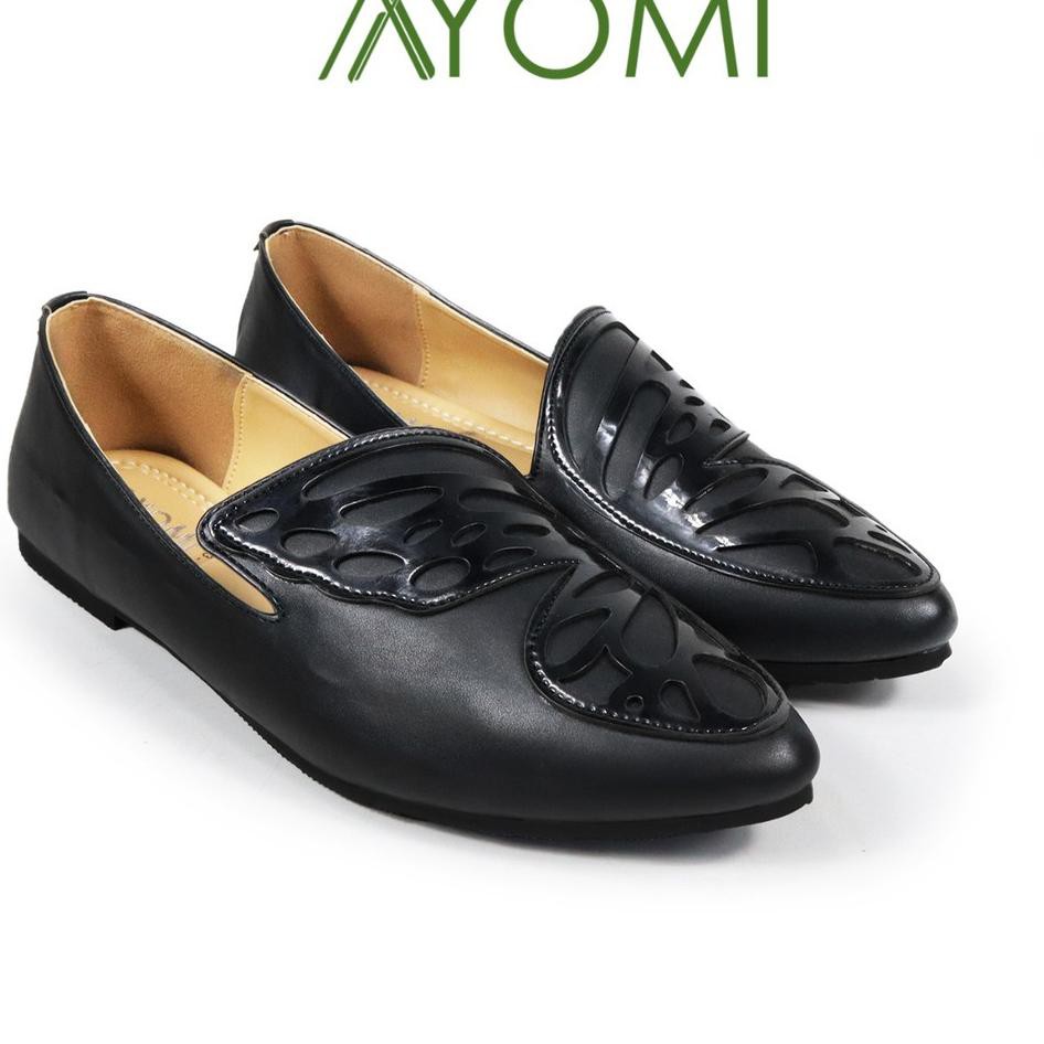 Giày Búp Bê Đế Bằng Abl43 Đính Nơ Xinh Xắn Cho Nữ | BigBuy360 - bigbuy360.vn