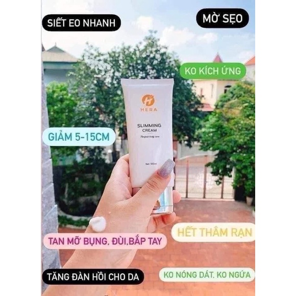 Kem tan mỡ hera siết eo