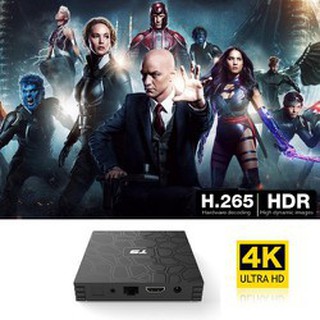 Android TV Box T9 Ram 4GB Rom 32GB RK3318 Android 9.0 64bit Cortex-A53, up to 2.0GHZ