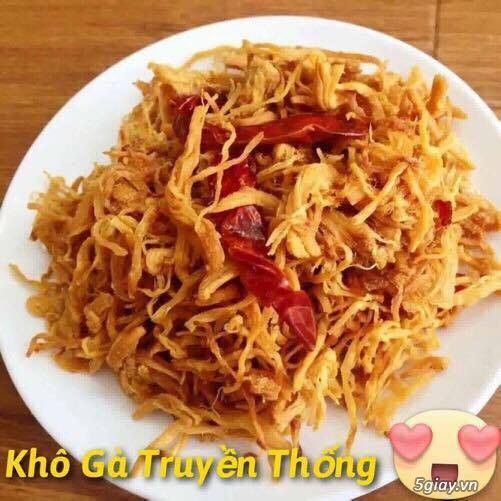 100g KHÔ GÀ XÉ CAY LÁ CHANH LOẠI NGON CÓ CHỨNG NHẬN ATVSTP