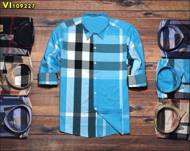 ÁO SƠ MI DÀI TAY BURBER