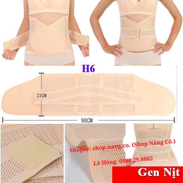 [Xịn Loại 1] Đai Nịt Bụng Cao Cấp 2 lớp Bản to, Chống cuộn, Chống gãy gập, Định hình eo thon, giảm mỡ hiệu quả tốt Ok