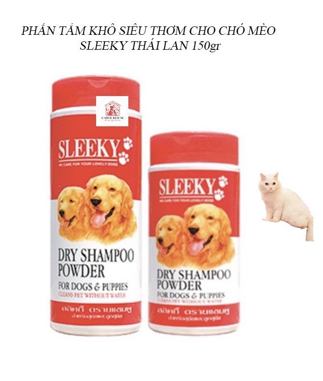 SỮA TẮM KHÔ THÁI LAN SLEEKY DRY SHAMPOO POWDER 150gr