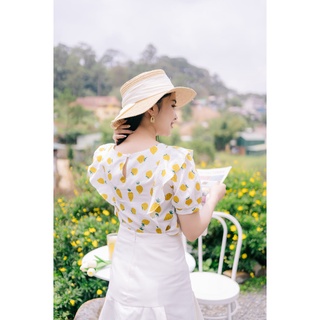 MINX - Áo Chika Square Ruffle Blouse
