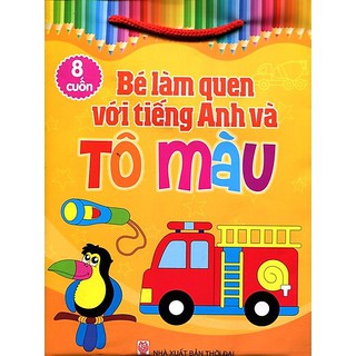 Quyển tô màu song ngữ - chọn nội dung