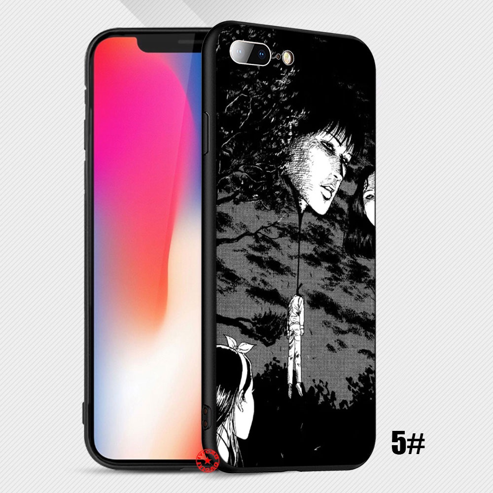 Ốp Điện Thoại Silicon Dẻo Họa Tiết Truyện Tranh junji ito tomie Cho iphone 5 5s 6 6s 7 8 11 pro max plus se xr ds59