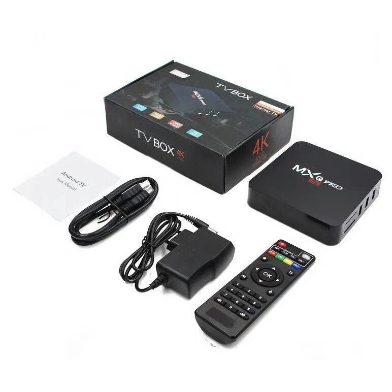 Tv Box Thông Minh Android Mxq Pro 4k Fleco Ram 2gb Rom 16gb Android 7 + Và Phụ Kiện