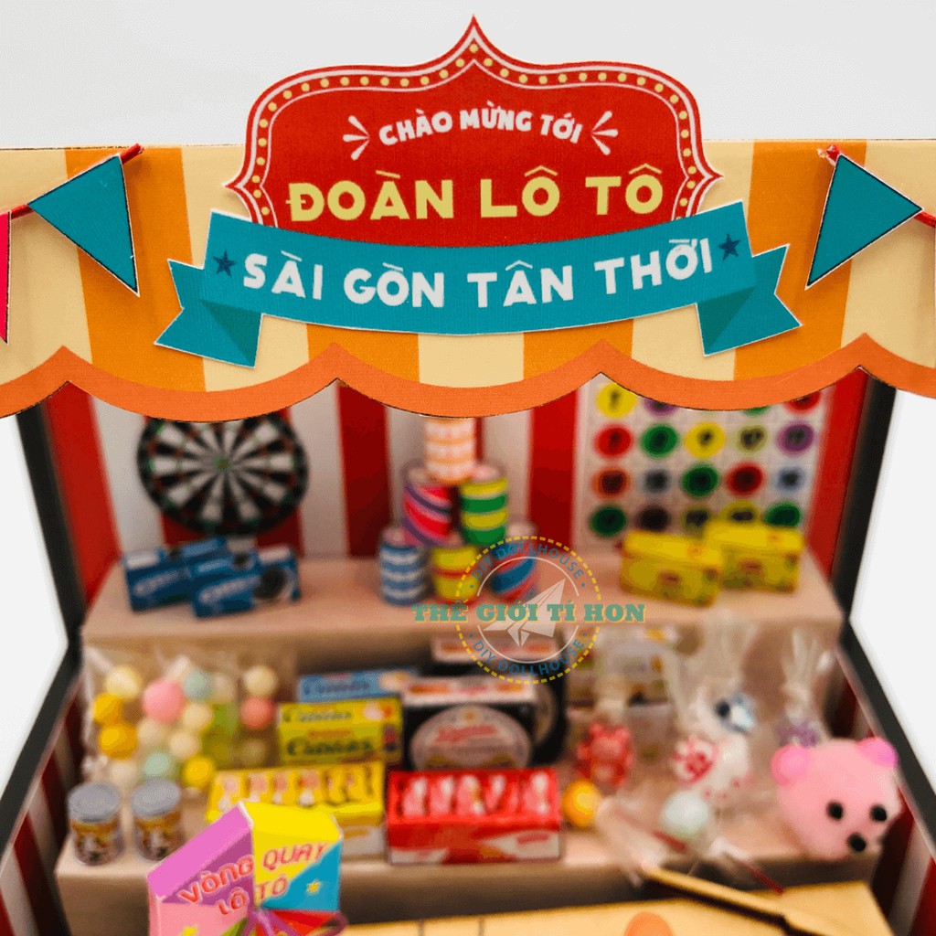 MÔ HÌNH SÀI GÒN THU NHỎ - LÔ TÔ TÂN THỜI - CN01