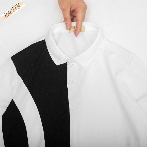 Áo Phông Nam có cổ bẻ đẹp tay ngắn Polo cao cấp Thun cotton RACITY AT130 | BigBuy360 - bigbuy360.vn