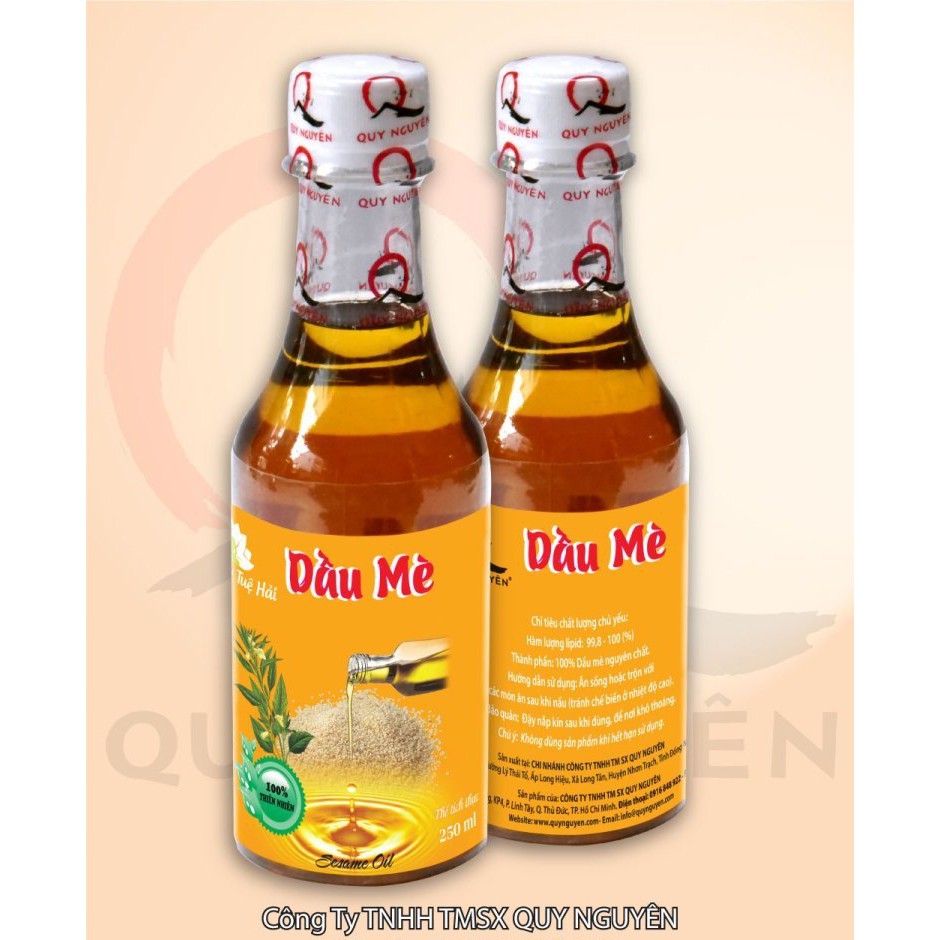 Dầu Mè Lứt Quy Nguyên 250ml