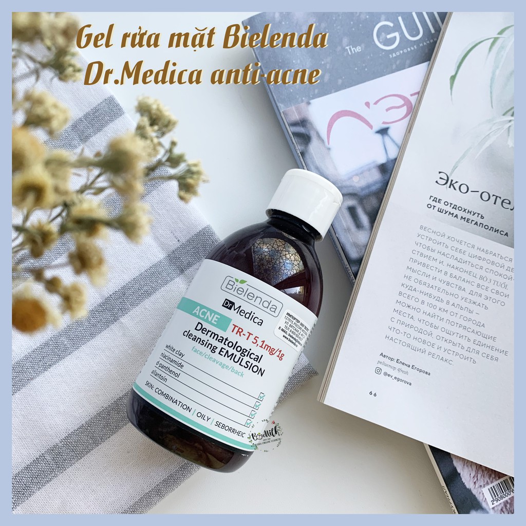 Sữa rửa mặt Emulsion Cleansing Bielenda Dr.Medica