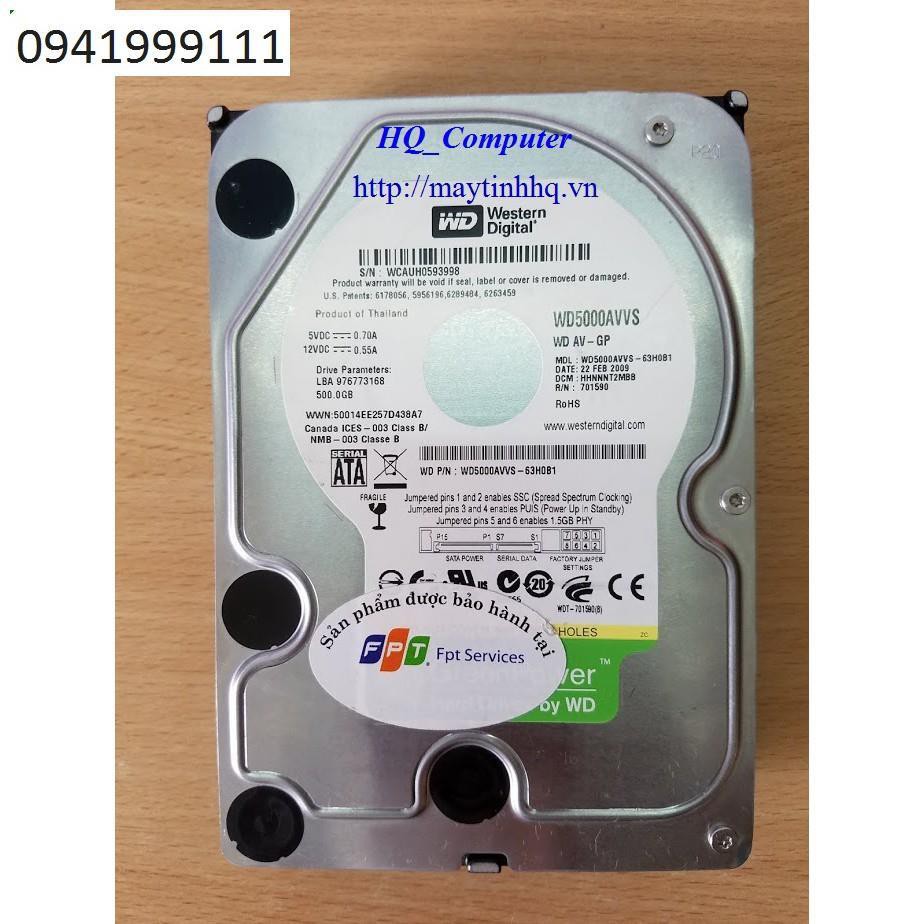 Ổ CỨNG MÁY TÍNH HDD 500GB