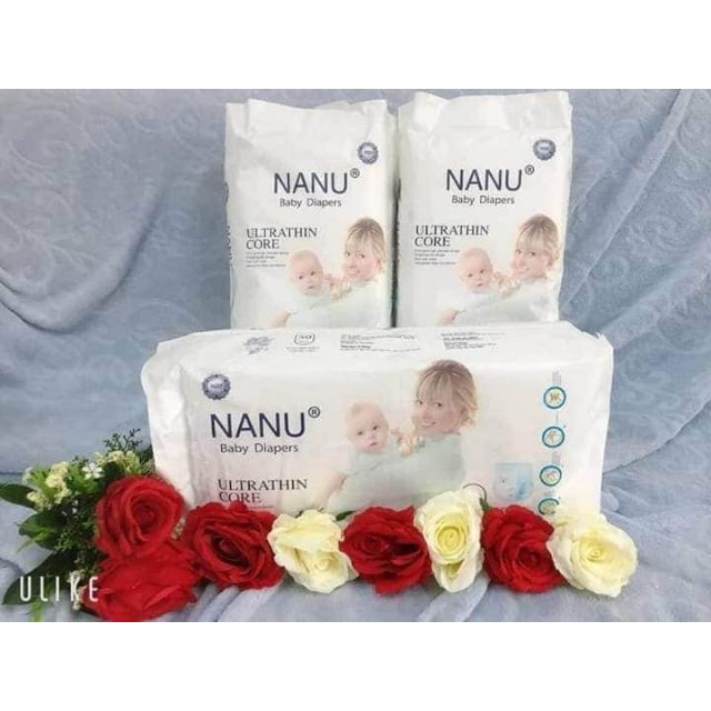 Bỉm nanu baby xuất nhật Quần M50/L50/XL50/XXL50/XXXL50