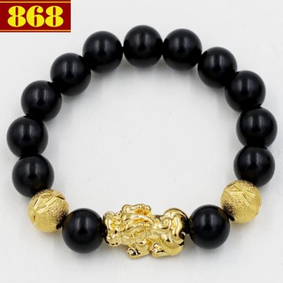 Chuỗi tay gỗ mun 12 ly cẩn tỳ hưu a503