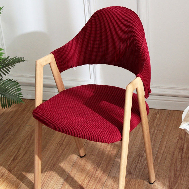 Vỏ Bọc Ghế Ngồi Bàn Ăn Hình Chữ A Thiết Kế Đục Lỗ Độc Đáo Tiện Dụng Cho Gia Đình