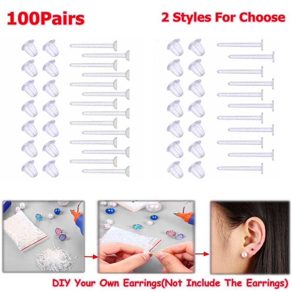 Nút Chặn Bông Tai DIY Thời Trang Mới