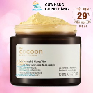 Mặt nạ nghệ Hưng Yên cocoon 100ml sáng da đều màu