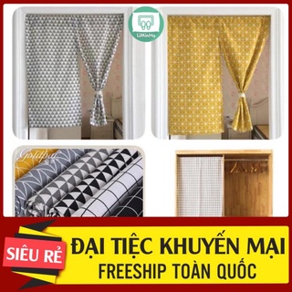 Rèm cửa, rèm kiểu nhật đa năng loại 2 mảnh